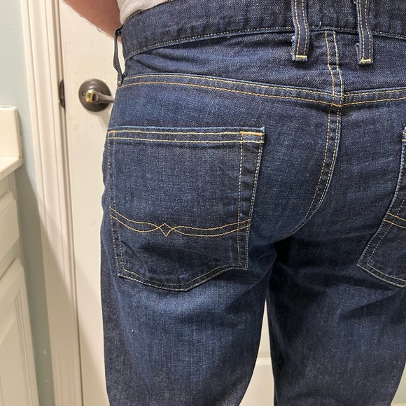 Lucky Jeans 36x32 men’s dark blue jeans - Picture 4 of 7